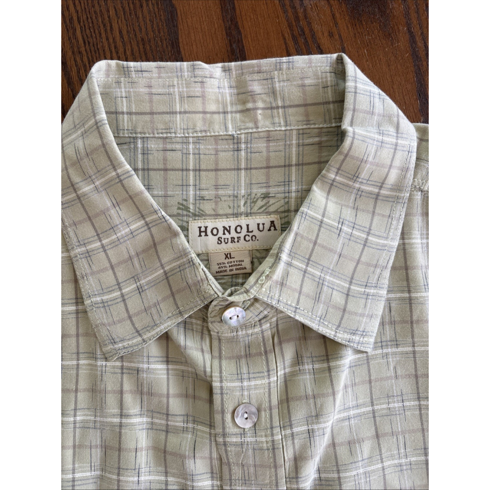 honolua surf co shirt short sleeve yellow xl